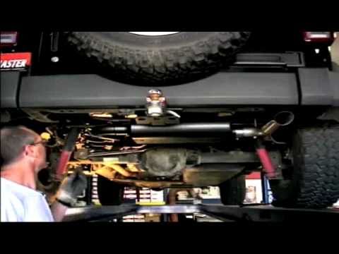 2008 Jeep Wrangler Rubicon Muffler Kit Install