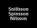 snilsson spinsson nilsson uddevalla