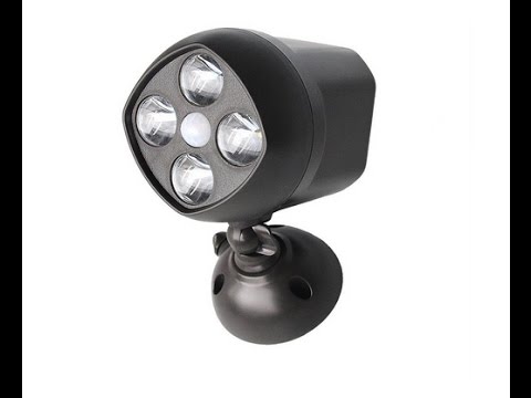 InnooTech LED 8 Watt Sicherheitslicht Bewegungsmelder Spotlight 500 Lumen PIR-Sensor