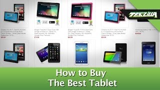 Picking The Right Tablet For You!