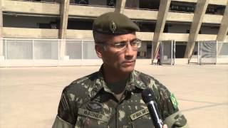 VÍDEO: Coronel do Exército fala sobre a simulação no Mineirão