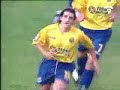 Gol de V�ctor Fern�ndez (Villarreal CF) al Zaragoza