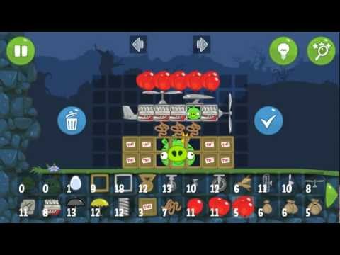 Bad Piggies Drop the King - Custom Vehicle (in Field of Dreams)