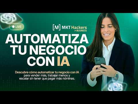 🔴 DIRECTO: Workshop - IA Para Dueños de Negocios y Empresarios | Martes 22Junio - 19:00h