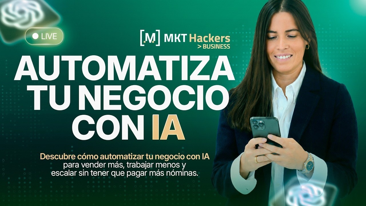 🔴 DIRECTO: Workshop - IA Para Dueños de Negocios y Empresarios | Martes 22Junio - 19:00h