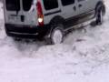 Kangoo 4x4 en la nieve