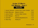 U23M 100 Metres - 2008 AAA's Champs