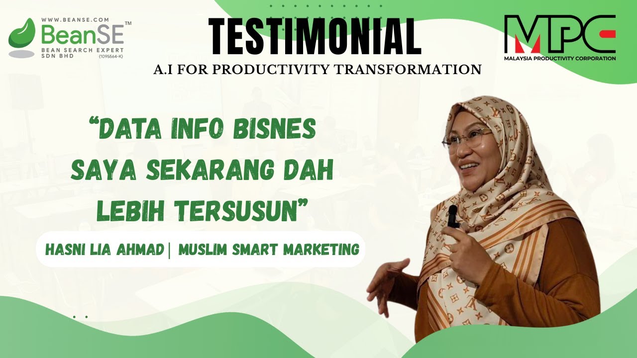 Program Review 10 ( Muslim Smart Marketing ) -A.I for Productivity Transformation.