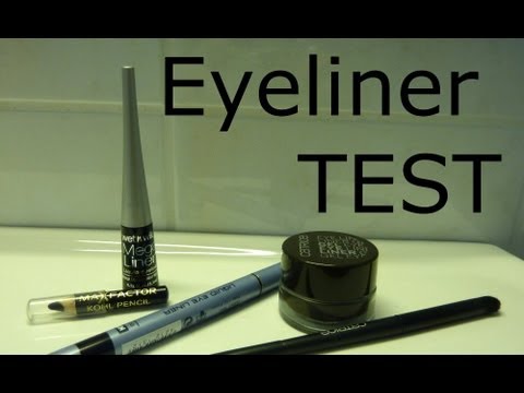 Eyeliner-Test - Kajal, Liquid, Pen oder Gel?