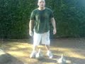 40kg Kettlebell clean and push press x 6
