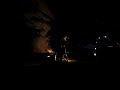 Burning car in Wheatley, Oxfordshire