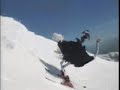 Ostrich Skiing - Unbelievably