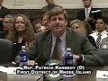 Mental Health Parity Hearing: Rep. Patrick Kennedy