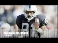 tim brown scores a 80 yard touchdown against the seahawks.