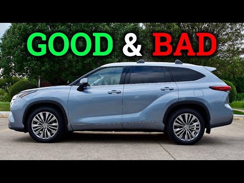 life with a new 2020 toyota highlander  the good bad