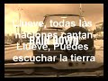 Llueve - Delirious - Letra