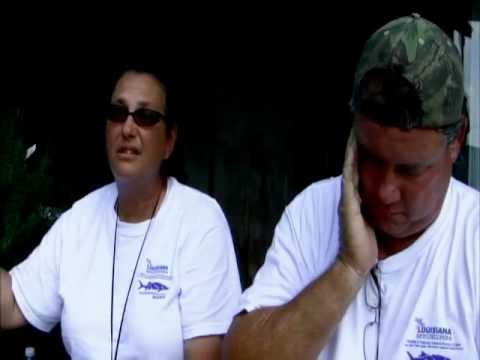 BPSLICK - Mike Roberts and Tracy Kuhns of Louisiana BAYOUKEEPER© tell of life on Bayou Barataria in the shadow of Terrible Tony and the BP Slick!