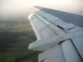 Bulgaria Air Boeing 737 landing Viena