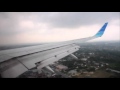 Garuda Indonesia 737-800 Landing on Sultan Syarif Kasim II Airport (PKU/WIBB)