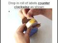 Return Address Labels Cardboard Dispenser - How to Assemble