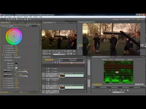 How to Color Correct in Premiere Pro CS5 tutorial
