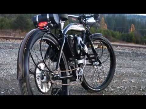 Custom Motorized Bicycle Build Preview (Movie Trailer)