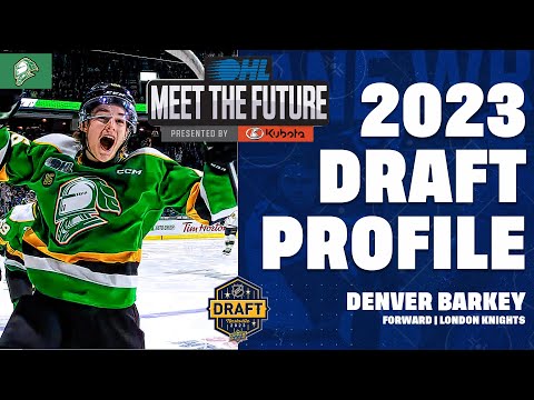 2023 NHL Draft Spotlight: Denver Barkey (London Knights)