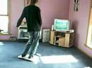 Wii Fit Soccer Heading.