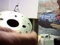 Stirling re-gen motor project Hot cap flange & plan.
