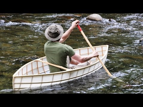 Customizing our canoe