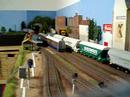 BB 67565 et son train de wagons b�ch�s et t�l�scopiques