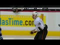 12-16-09 George Parros fight vs Darcy Hordichuk