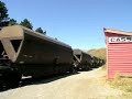 Coal train arrives at Cass