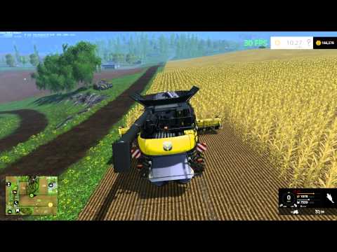 how to harvest corn in farming simulator 2015