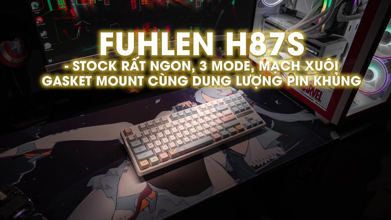 Mở hộp và soundtest nhanh H87S Fuhlen - Bản nâng cấp hoàn hảo, stock rất ngon...