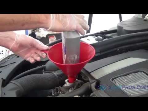 how to change oil on mercedes c class