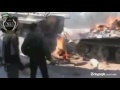 Amateur video appears to shows rebels capturing soldiers during fighting in Homs.