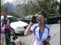 Anneke fietst de Alpe d HuZus