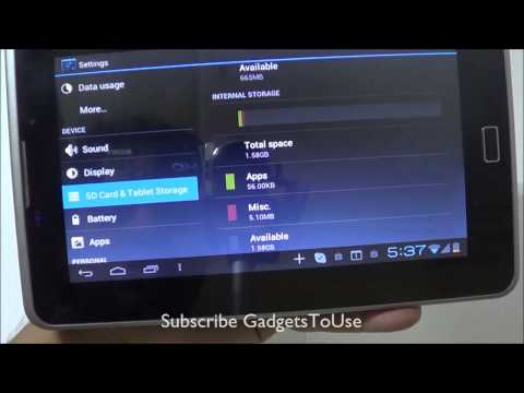 HCL Me V1 Tablet Hands on Review In Depth HD