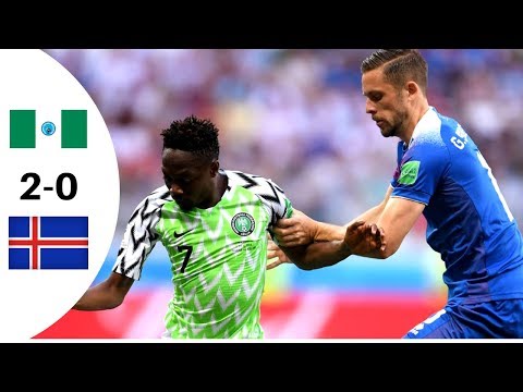Nigeria 2-0 Iceland     ( World Cup RUSSIA 2018 )