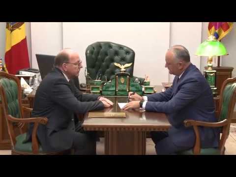 Igor Dodon had a working meeting with Oleg Vasnetsov