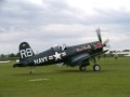 Chance Vought F4U-4 Corsair flown by Matthias Dolderer at Tannkosh 2009
