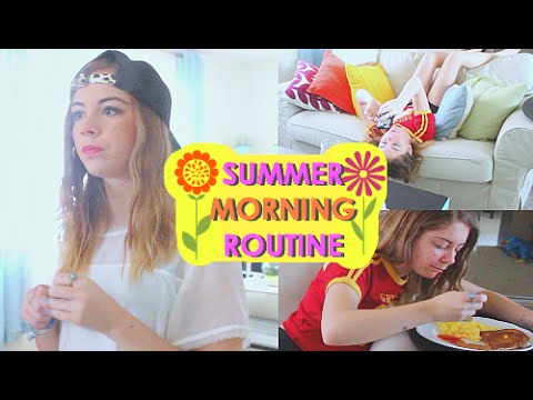 My Summer Morning Routine | 2014