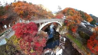 空撮 / 河口湖もみじ回廊 昇仙峡