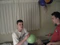 funny guys with helium and swedie
