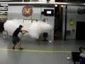 Extinguisher vs. Hose