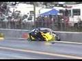 Brian Prins Outlaw Automatic Crash @ 2007 US Street Nats