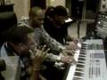 Tearce & Crown and Greg Curtis at work in the studio