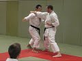 Yamaguchi-sensei demonstrating shoulder and elbow actions
