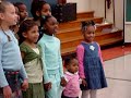 kids choir at birth christian center in lee's summit, missouri